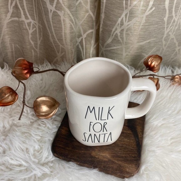 Rae Dunn MILK SANTA CHRISTMAS KITCHEN NEW HTF - Picture 3 of 8